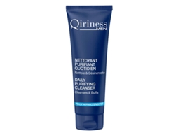 Homens QIRINESS puryfing diário Cleanser-limpeza gel esfoliante para o rosto 125ml