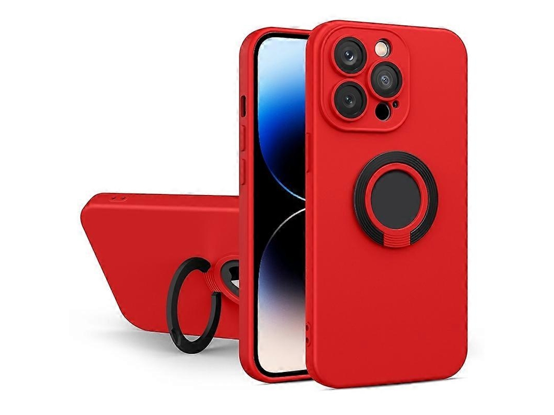 Capa De Celular Em Tpu Com Suporte E Cor Contrastante Para Iphone 14 Pro Max