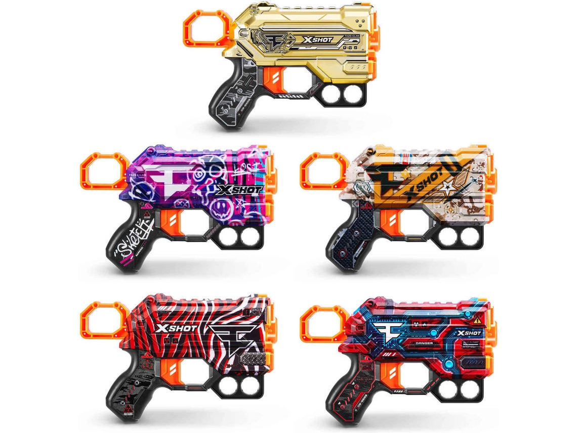 Lançador Skins Faze Clan X-SHOT (Idade Mínima Recomendada: 8 Anos)