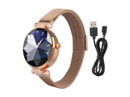 Pulseira inteligente feminina com monitoramento de frequência cardíaca e esportes