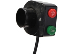 Interruptor 3 em 1 para Motocicleta Scooter Quadriciclo Farol Pisca Seta Permanece Claramente Visível Mesmo