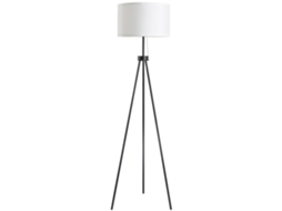 Luminária de Chão com Tripé de Metal e Cúpula de Tecido, Design Elegante e Clássico, Ø37x152 Cm, para Casa Ou Escritório ORBITRA COMMERCE