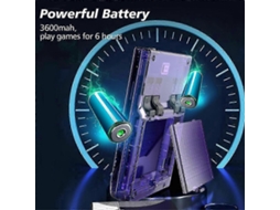 Console De Videogame Retrô R35plus 128g Com Mais De 20.000 Jogos, Tela Ips De 3,5 Polegadas, Sistema Linux . Hengjian (versão Japonesa)