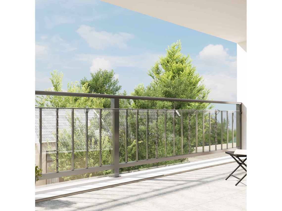 Vidaxl Lona 350 Gsm Transparente 10 X 1,5 M Pvc