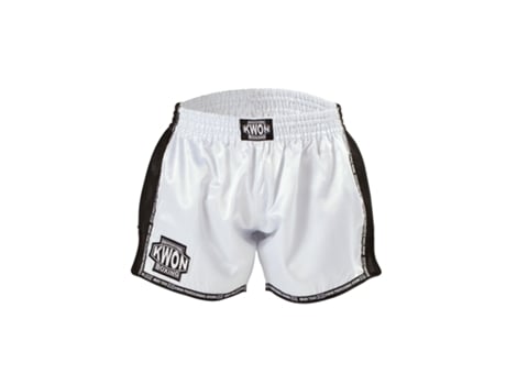 Calções para Mulher de Boxe KWON (S - Poliéster - Branco)