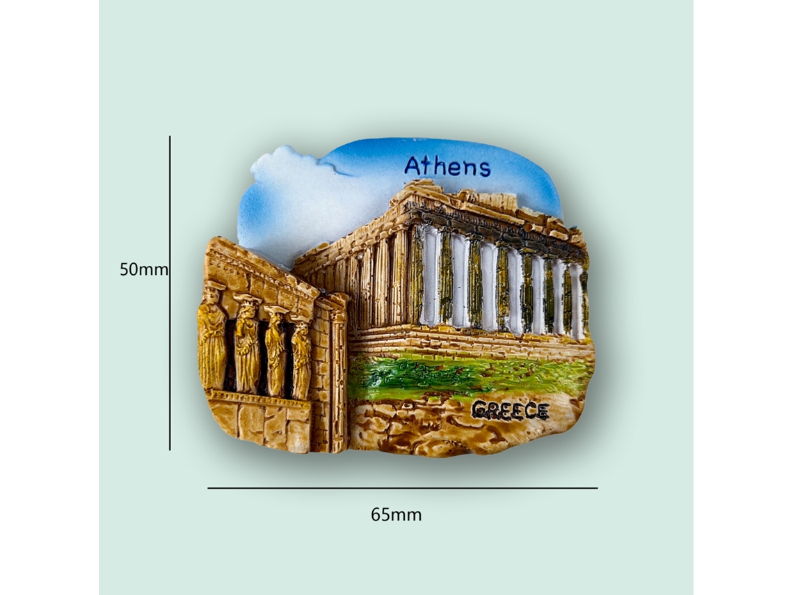 Ímãs De Geladeira Em Relevo 3d De Pontos Turísticos De Todo O Mundo.
