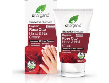 Creme de Mãos e Unhas  orgânico Rose (125 ml)