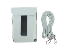 Smartphone Printer Case With Shoulder Strap Pu Retro Stylish Scratch Resistant Protective Case For Link 3 LAXISCREED