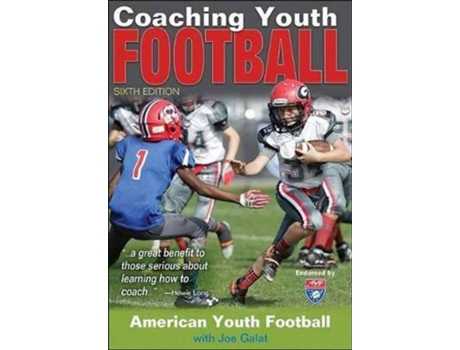 Livro coaching youth football de joe galat (inglês)