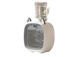 Ventilador Portátil Brushless Nano Spray 2400mah (cinza)