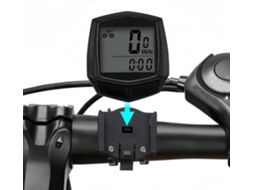 Computador De Bicicleta, Velocímetro E Odômetro À Prova D'água Para Ciclismo (preto)