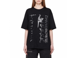 David Bowie Distorted T-shirt Classic Unisex Adults Size:xl