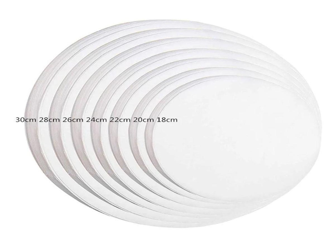 Lurelia Papel Para Air Fryer, 100 Unidades, 30 Cm, Antiaderente, Descartável
