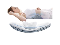 Travesseiro De Apoio Lombar De Trigo Sarraceno Para Dormir__newway Slowmoose
