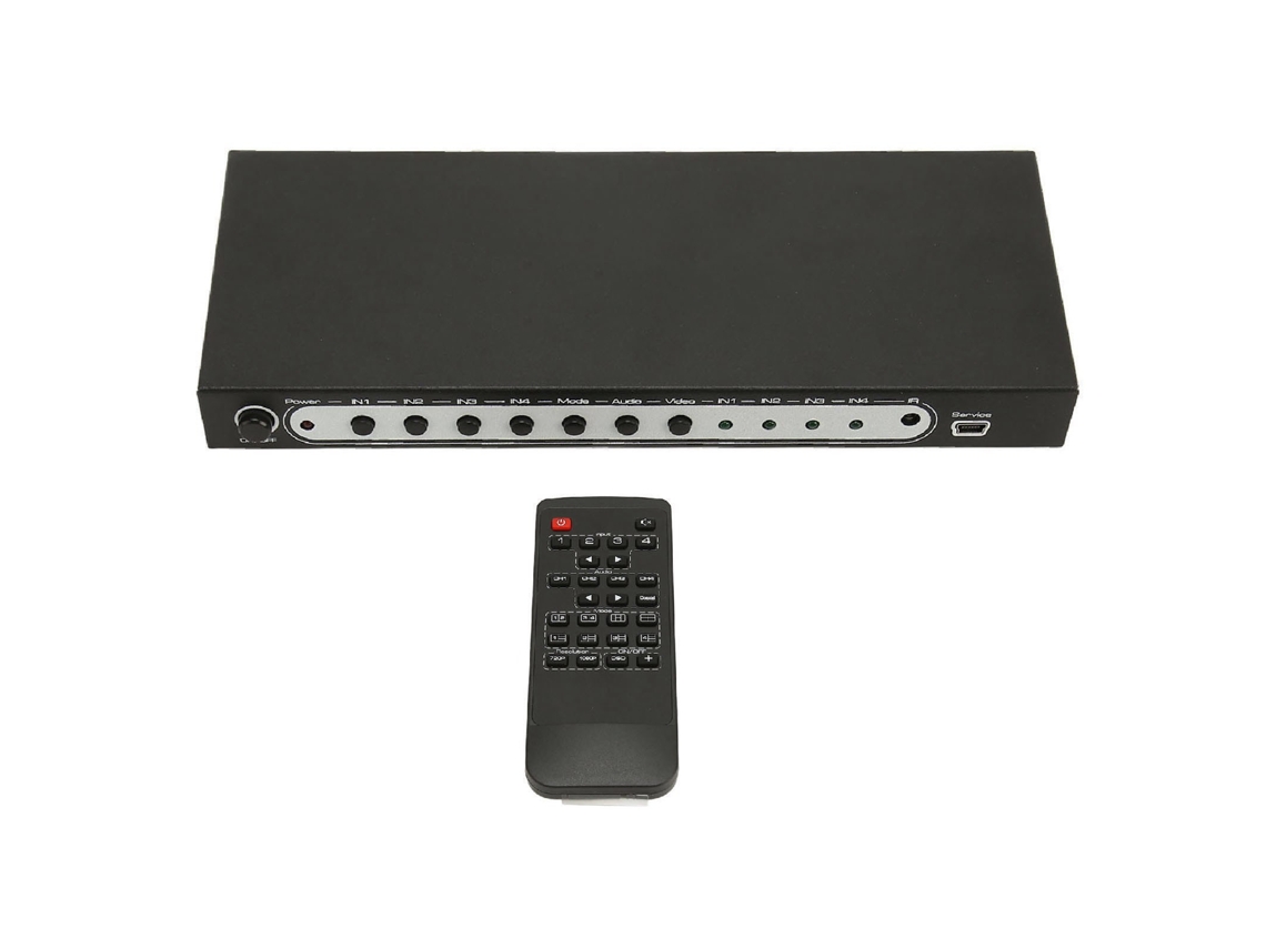 Switch Multi Viewer Hdmi 4 em 1 LAXISCREED 1080p 60hz