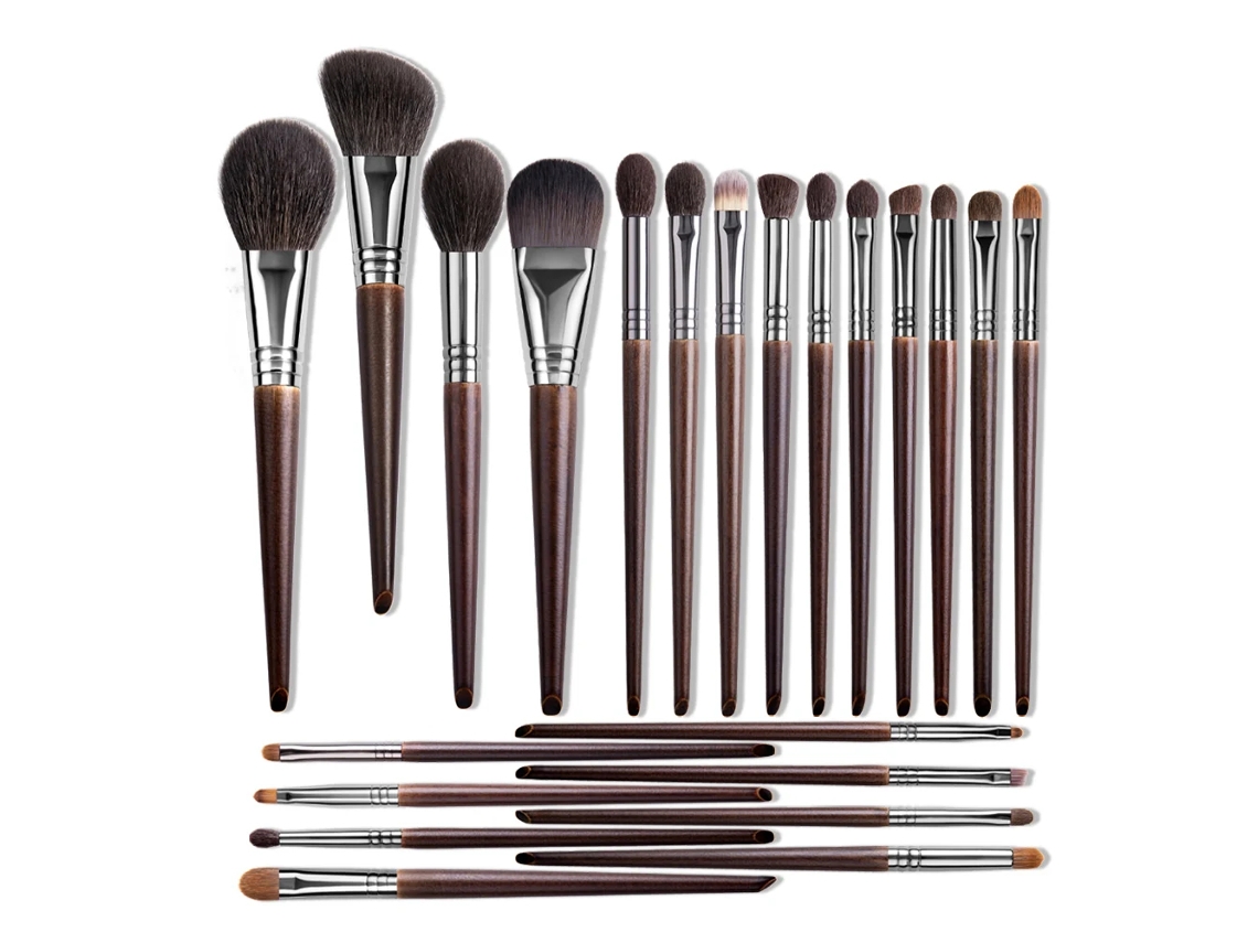 Conjunto de Pincéis de Maquiagem Profissionais, Adequados para Base, Rosto, Sombra e Outros Produtos de Maquiagem. MDUG