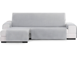 Capa de Sofá Chaise Longue TODOPARAMICASA Calma Cinzento (Braço Esquerdo - 290 cm)