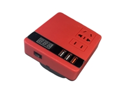 Inversor De Energia Leve, Pequeno Gerador De Estação Energia, Carregador De Bateria Multifuncional, Adaptador Conversor Para Viagens E Uso Doméstico