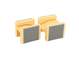 Mali 2pcs Suporte Fita Borda 2 Tamanhos Abs Pvc Anti deslizante Alinhamento Madeira