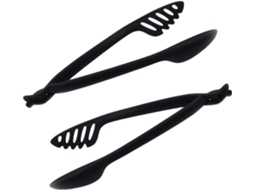 Pinças De Cozinha Bestyash 2 Peças Em Nylon E Silicone, Com Prendedores Antiderrapantes Para Alimentos, Resistentes Ao