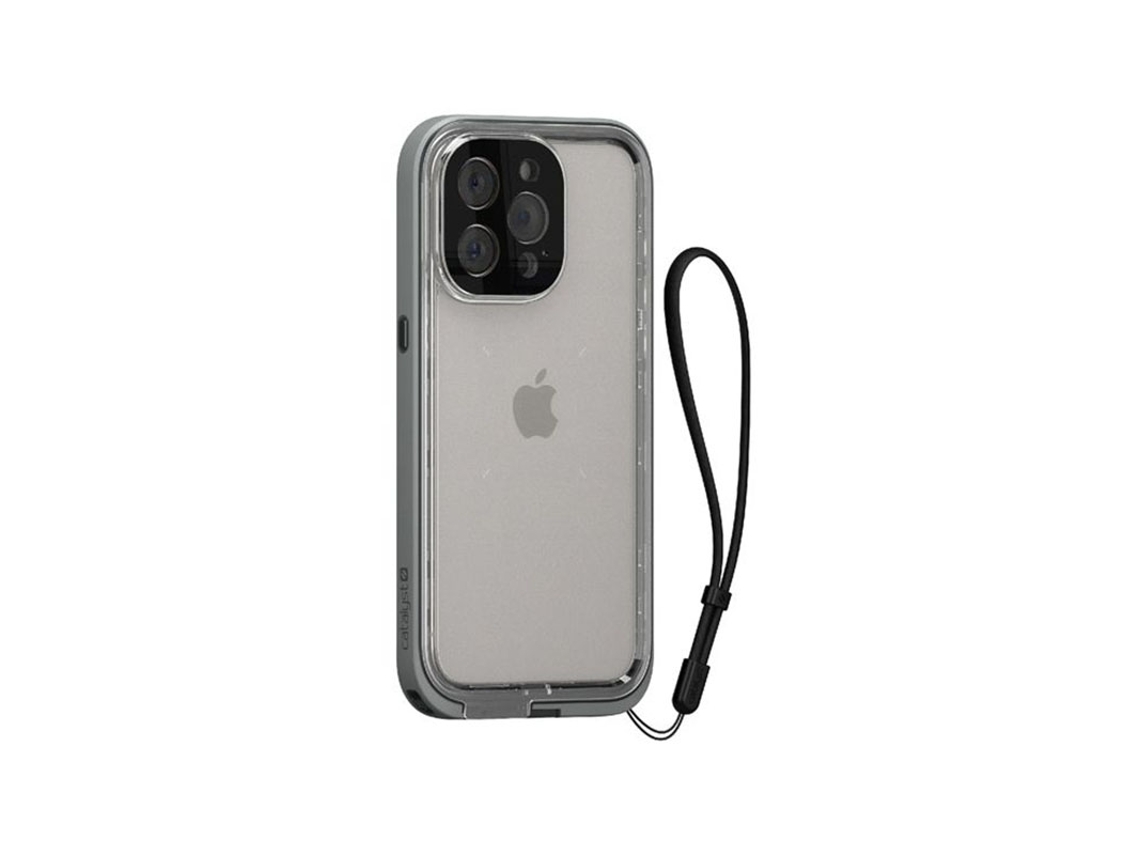 Capa Integral Series Proteção Para Iphone 15 Pro Max Catalyst Plástico Cinzento