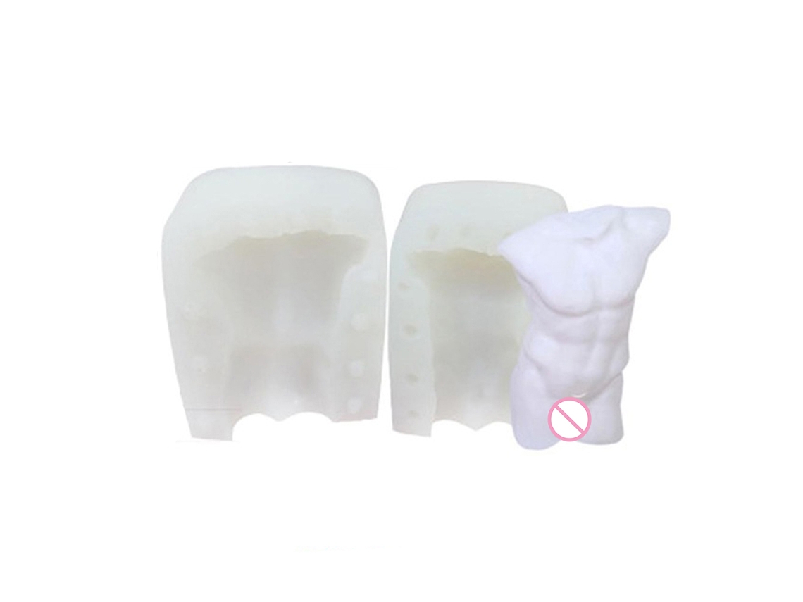 Molde De Silicone Humano Para Figura De Velas Aromaterapia