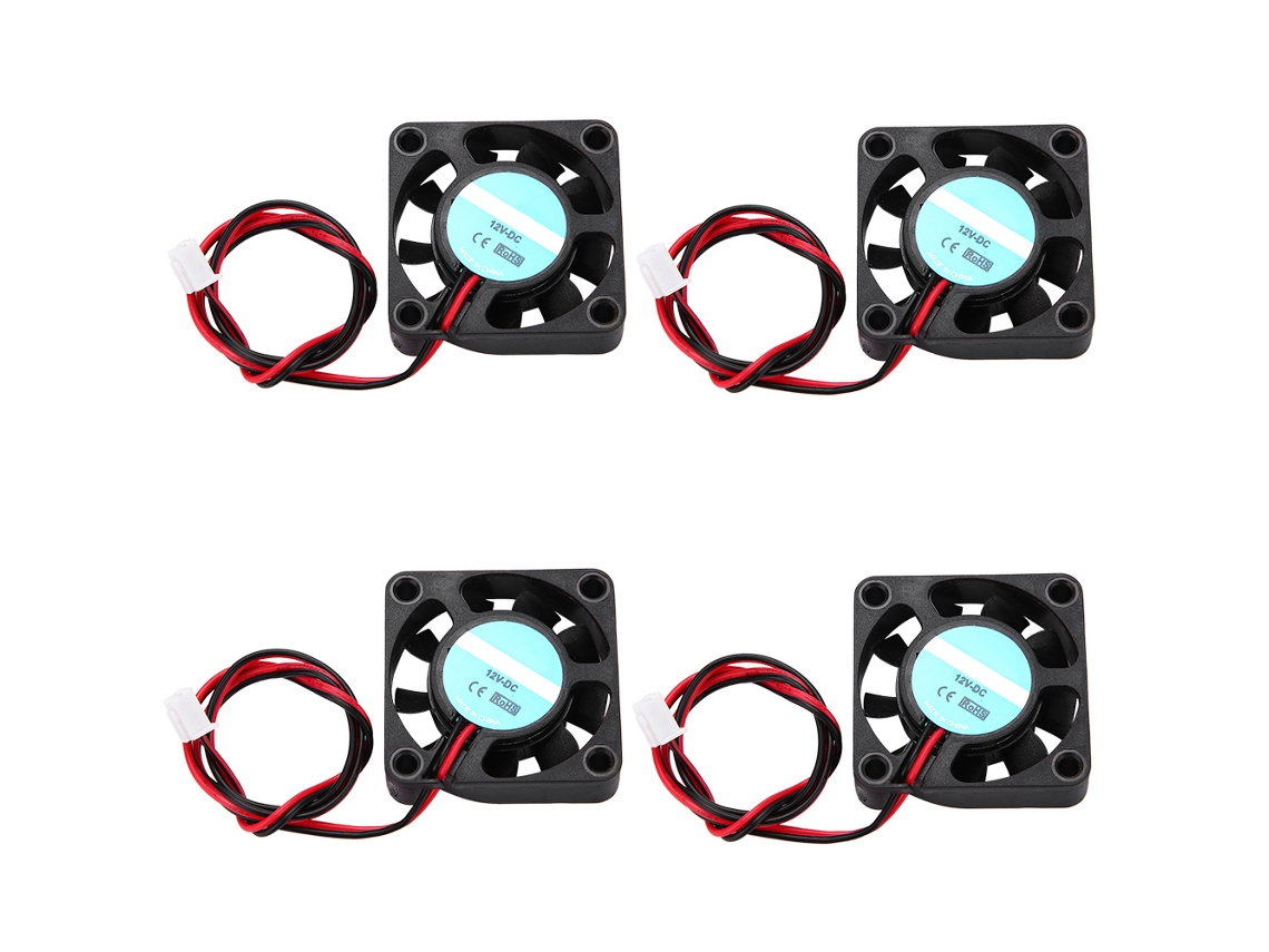 4 Peças De Ventilador De Resfriamento 12v 7000rpm Para Impressora 3d Makerbot
