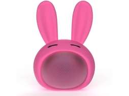 Coluna Bluetooth YIZHOOD Rosa
