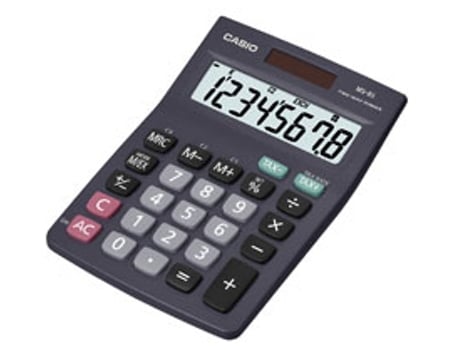 Calculadora Básica CASIO Ms 8S 8 Dígitos  (8 dígitos)
