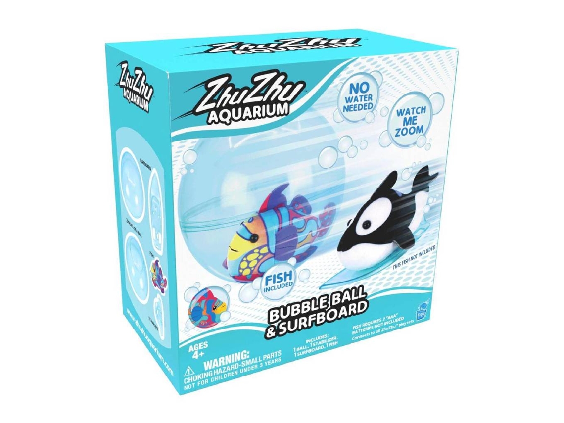 Zhu Zhu Aquarium - Conjunto Deluxe ZHU ZHU PETS (Idade Mínima Recomendada: ‍4 Anos)