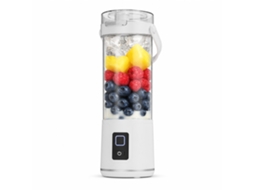 Liquidificador Portátil Elétrico Com Copo De Viagem E Visor Digital, Branco