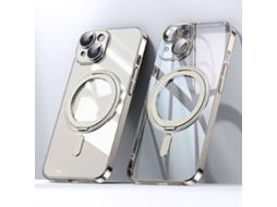 Suporte Casa Para Iphone 13 Magnética Dourado