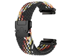 Pulseira De Relógio Trançada Com Fecho De Pressão Tipo Paraquedas