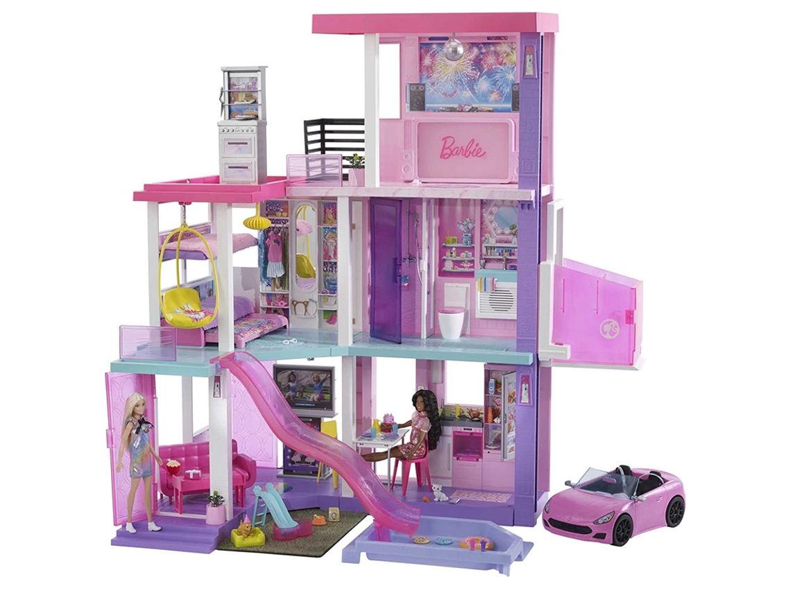 Casa Da Barbie Dreamhouse 3 Andares Com Elevador