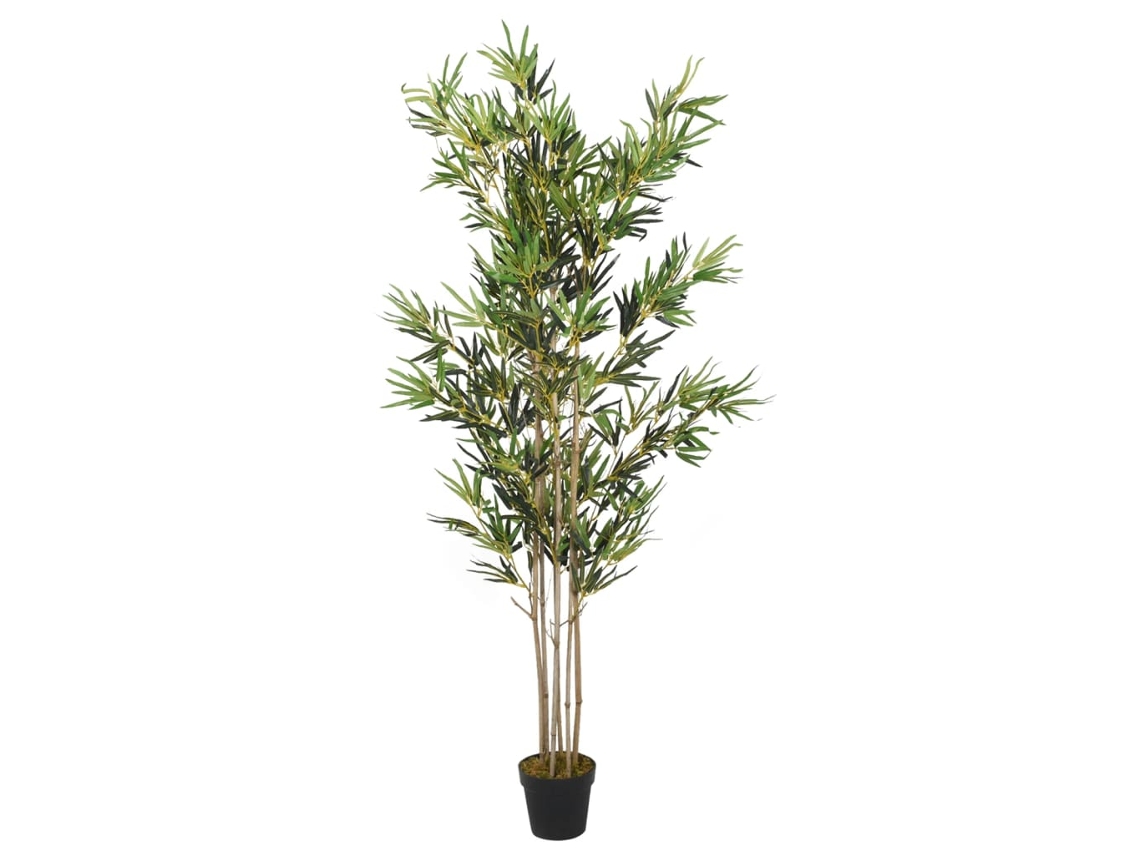 Vidaxl Árvore De Bambu Artificial 1380 Folhas 200 Cm Verde