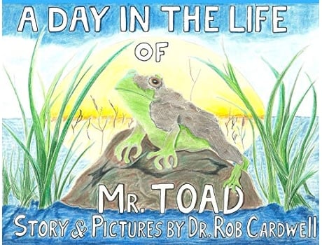Livro A Day in the Life of Mr Toad de Dr Rob Cardwell Rob Cardwell Robert Cardwell (Inglês)