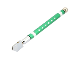 Cortador De Vidro Com Roda De Carbeto De Tungstênio E Cabo De Liga De Alumínio Ferramenta Manual (verde)