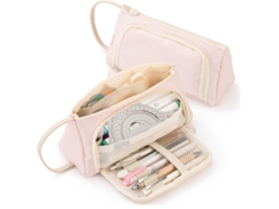 Bolsa Para Canetas De Capacidade Grande Fashion Multifuncional Rosa Tipo 16