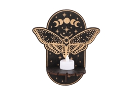 Laxiscreed Suporte De Vela De Madeira Suspenso Com Decoração Animal Led Para Casa E Meditação