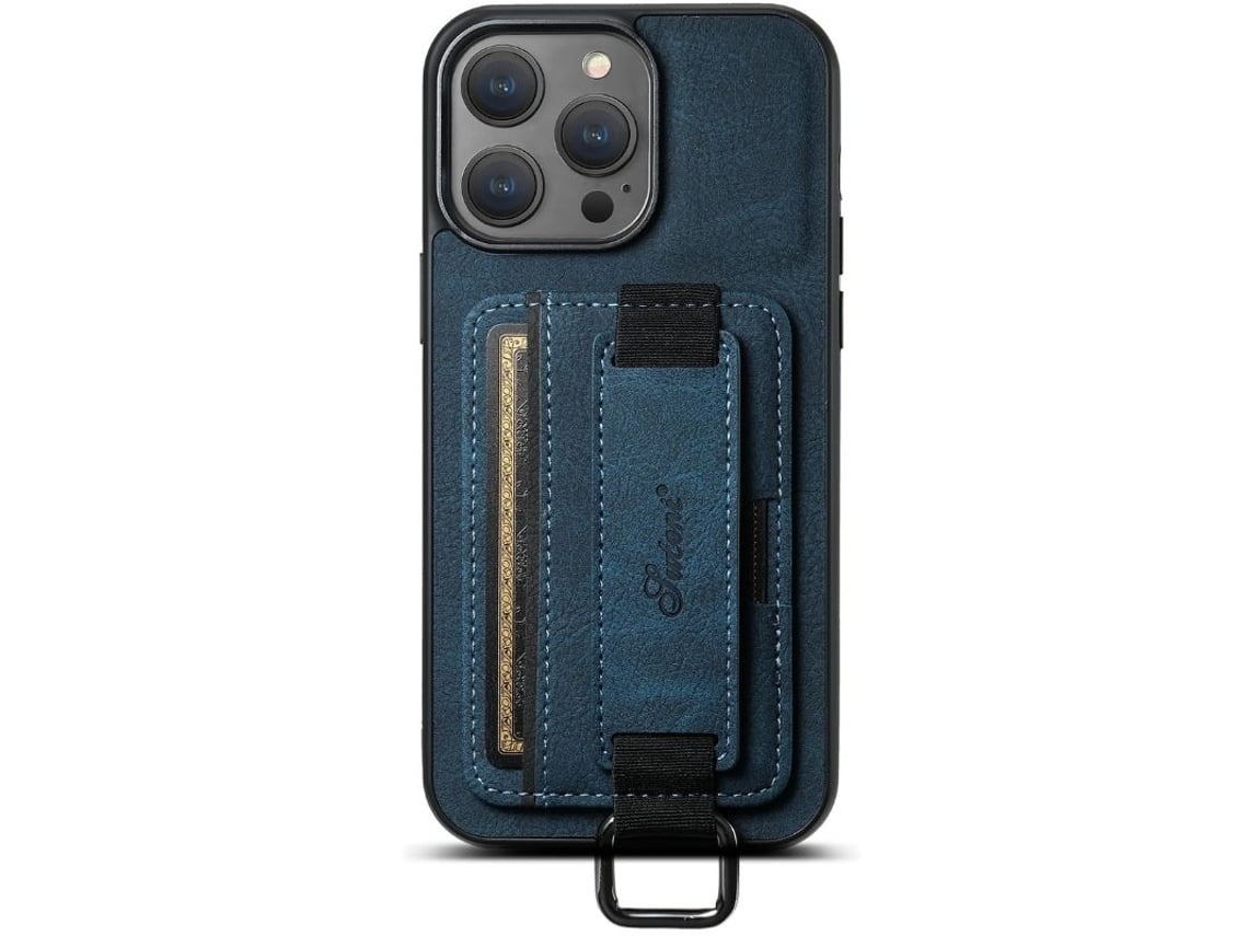 Capa Handyfit para iPhone 12 Pele Vintage Bege