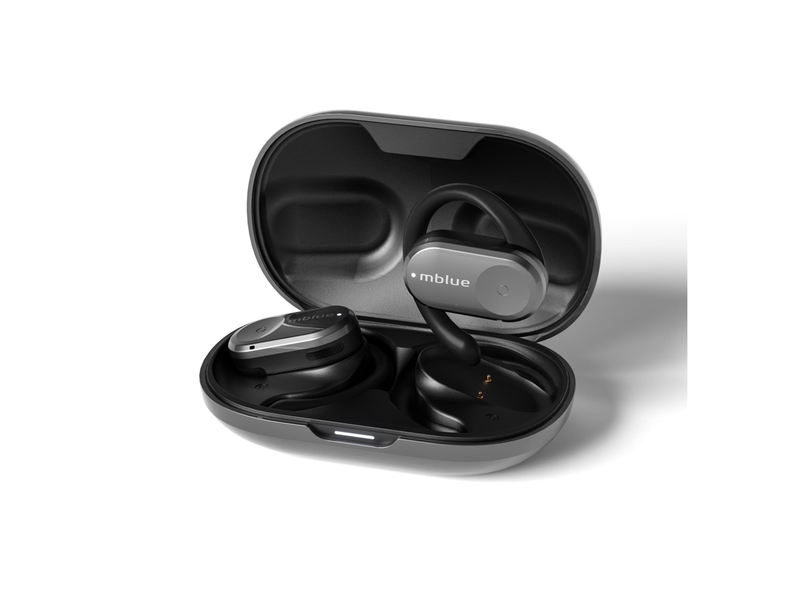 Audífonos Inalámbricos Mblue H01 Bt 5.4 Com Cancelamento De Ruído Auriculares Esportivos Com Microfone Para Ios E Android