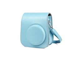 Capa Transparente Compatível Com Instax Mini 11, Capa À Prova De Choque, Azul Brilvibera