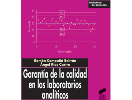 Livro Garantia De La Calidad En Laborat. Analiticos.- de Vários Autores