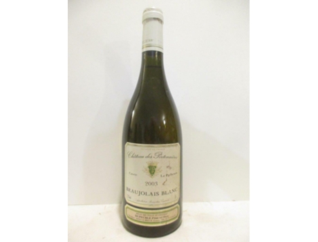Vinho Branco CHÂTEAU DES PERTONNIÈRES 2003 (75 cl - 1 unidade)
