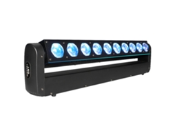 Luz de cabeça móvel, efeitos RGBW Feixe, controle DMX, 1 peça, plugue UE OEM