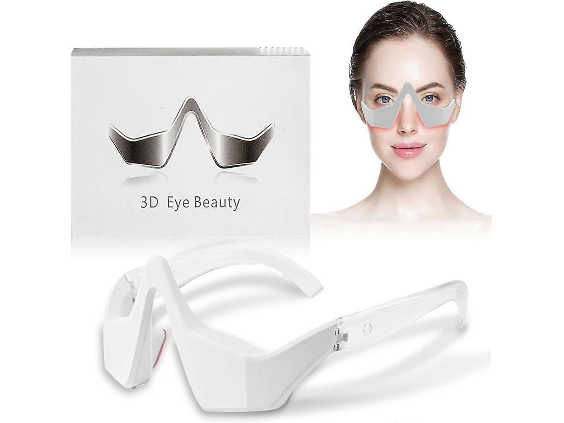 Massageador Ocular 3d com Terapia de Luz Vermelha Dispositivo Beleza Avançado para Redução Olheiras, Inchaço e Rugas Óculos Relaxamen GOKOCO