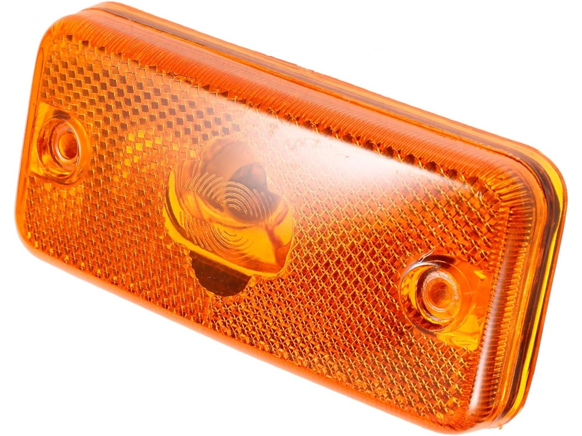 Luzes De Sinalização Lateral Uonlytech Com Conector Plástico E Led Laranja, Iluminação Potente Para Condução Em Estradas