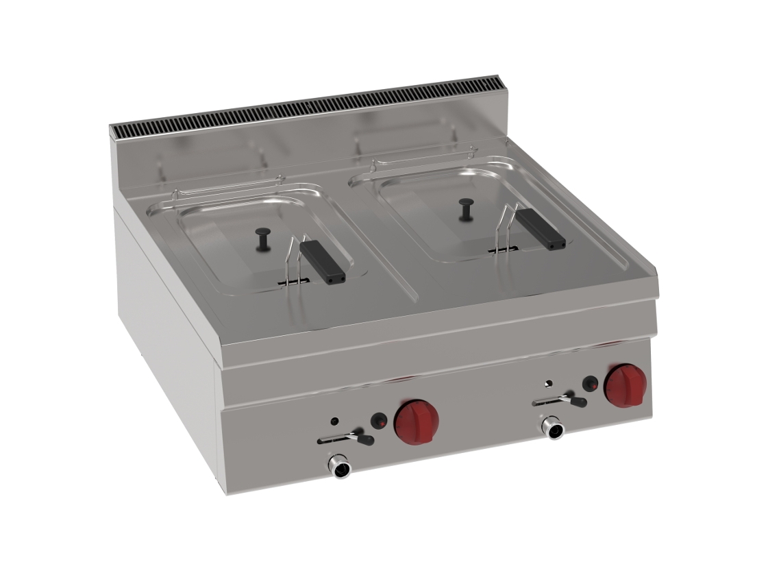 Fritadeira A Gás 88 Litros De Bancada 700x600x280 Mm 12,5 Kw 30820311 Eurast