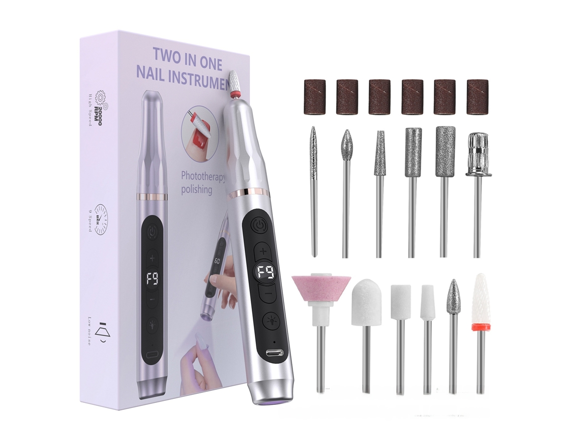 Conjunto Manicure/pedicure Digitallab prateado