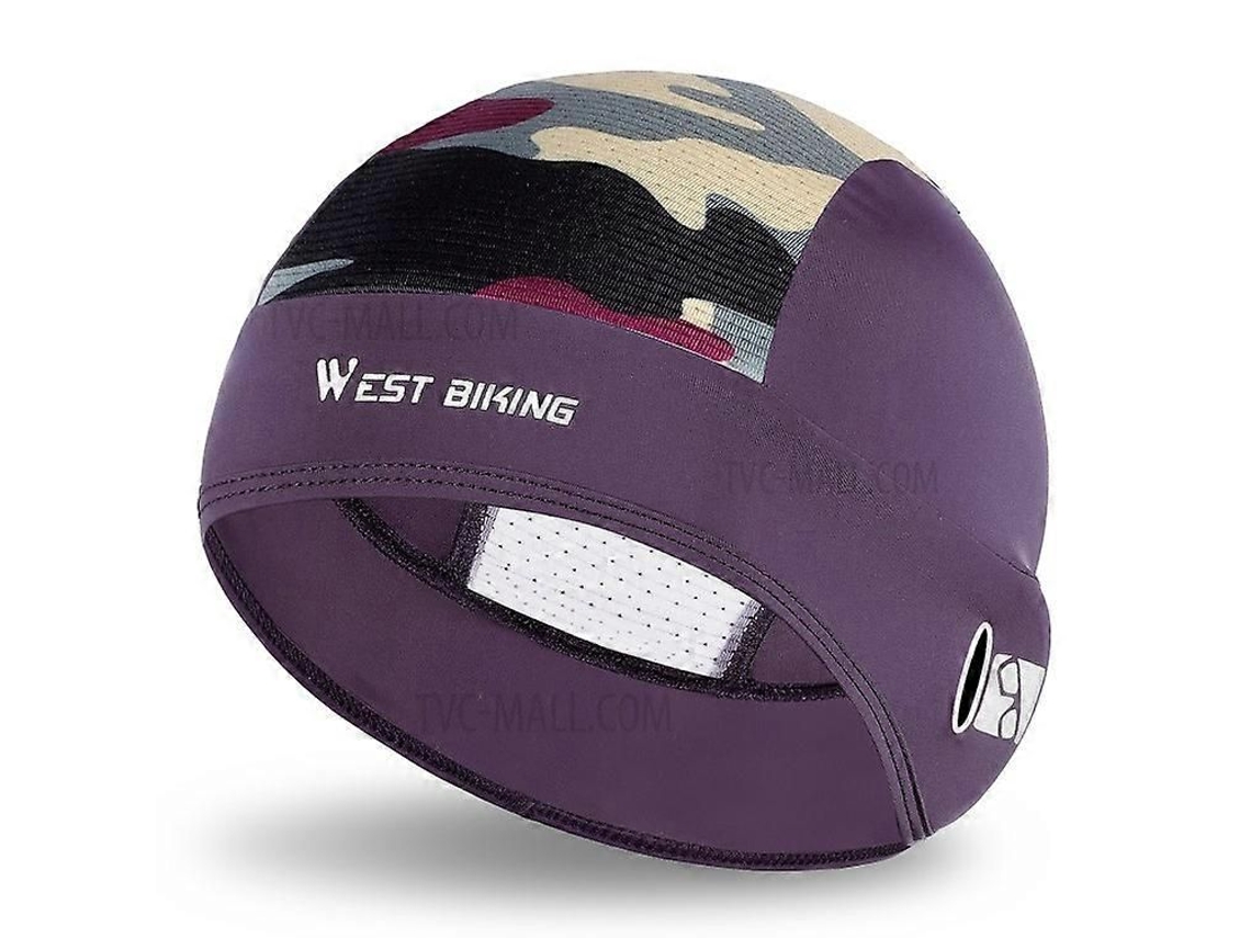 Boné De Ciclismo West Biking Yp0201295 Para O Verão, Com Proteção Uv, Ideal Para Capacetes De Bicicleta Mtb, Estrada E Motocicleta. Forro Em Seda